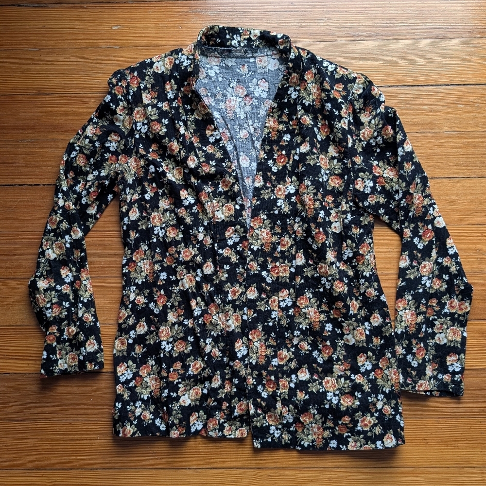Vintage Floral Blazer